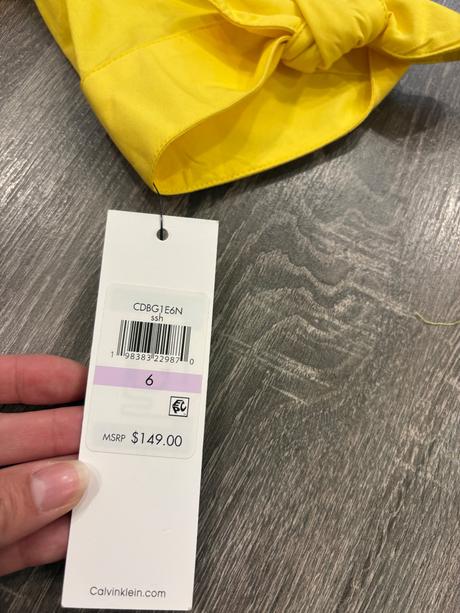 Calvin klein krasne žlte letné šaty s, calvin klein,s