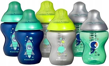 Tommee tippee sada kojeneckých fliaš ecomm boy 6x2, tommee tippee