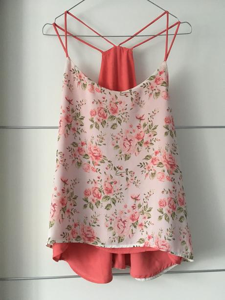 Kvetovaný top, tally weijl,s