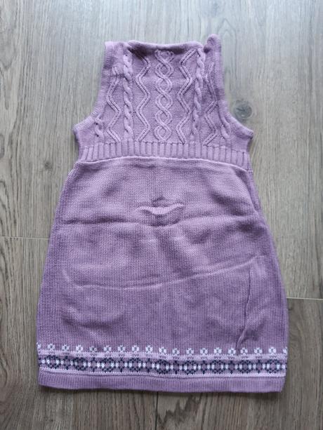 Predám pletené teplé šaty, s.oliver,98