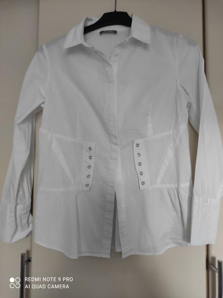 Tvarovaná košeľa so šnurovačkou, orsay,36