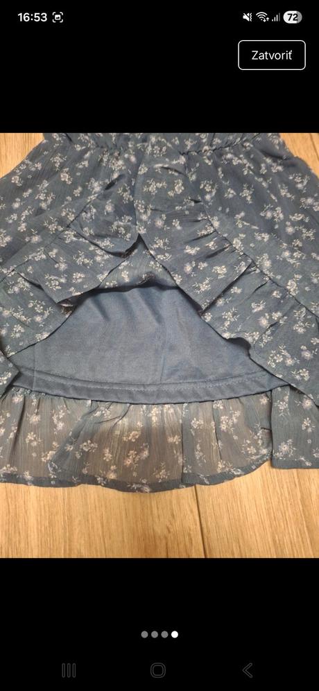 Kvetinové šaty, sinsay,116