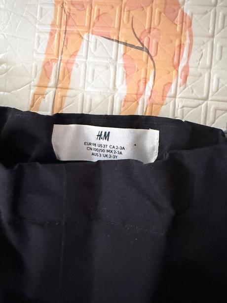 Softshellove nohavice, h&m,98