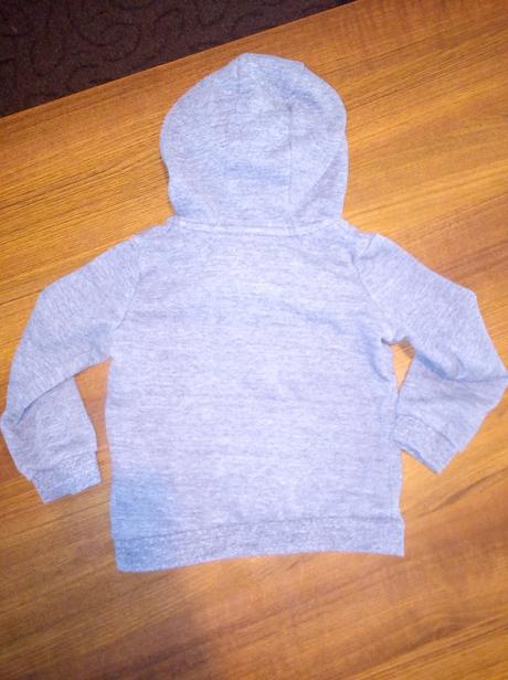 Tmavomodra melirovana mikinka s uskami 86 top stav, f&f,86