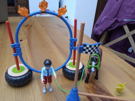 Schleich preteky agility s ponikom,