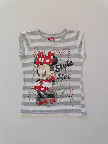 Tricko minnie pasikave, disney,104