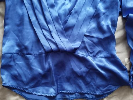 Kráľovský modrá blúzka s/m, m