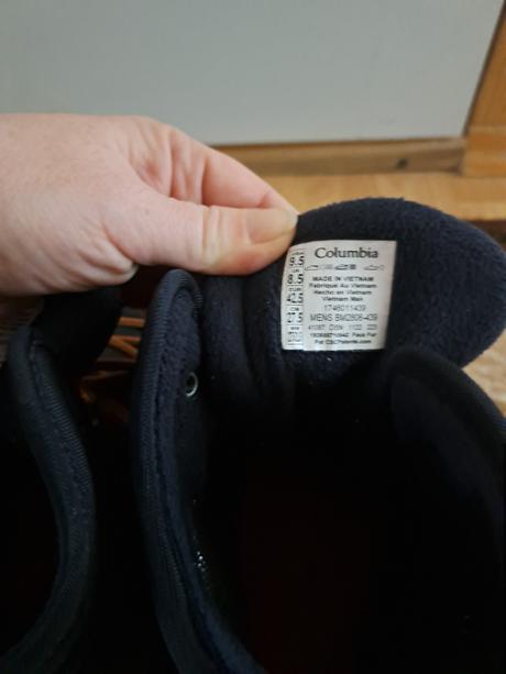 Zimna obuv columbia 42,5, columbia,42