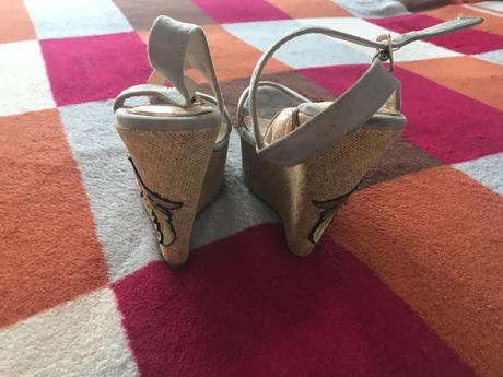 Sandalky na platforme z.seastar,výška opatku15,5cm, 39