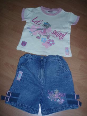 Tričko a šortky, 92