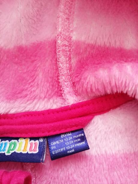 Plyšový overal 86-92, lupilu,86