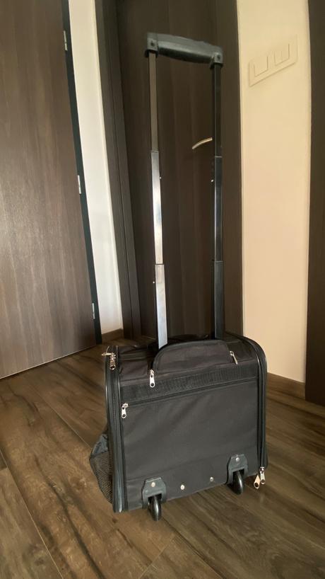 Trixie cestovná taška pre psa na kolieskach, 