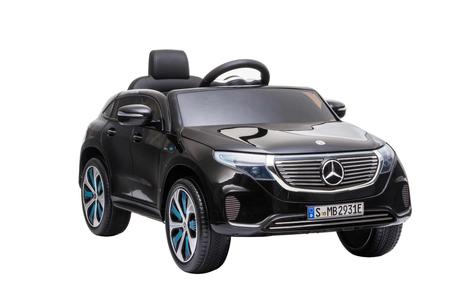 Elektrické autíčko mercedes-benz eqc čierne,