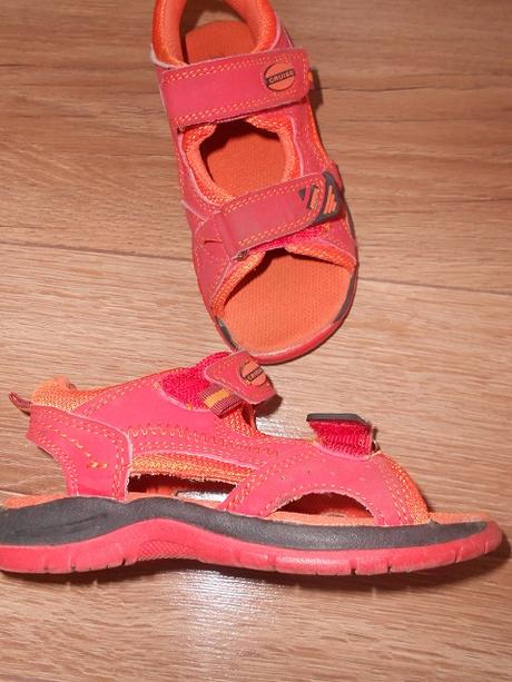 Dievčenské sandálky, deichmann,27