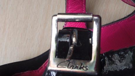 Kožené lakovky clarks, clarks,24