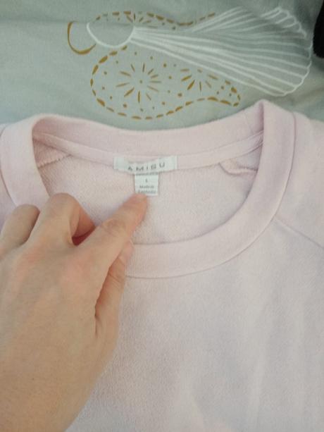 Mikina s kovovou aplikáciou, amisu,l