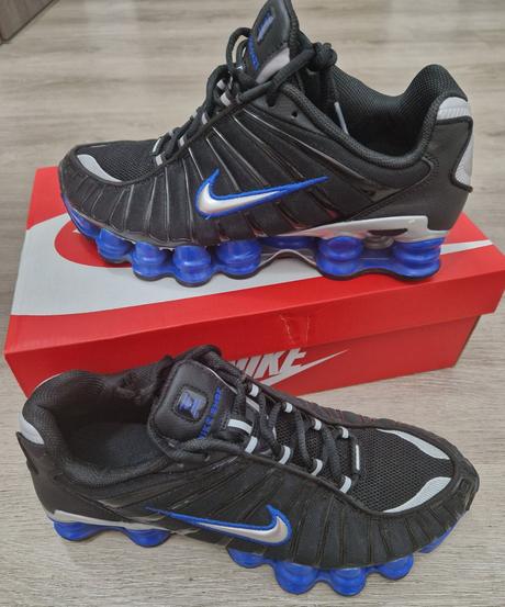 Nike shox tl blck/slvr/bl č.42, nike,42