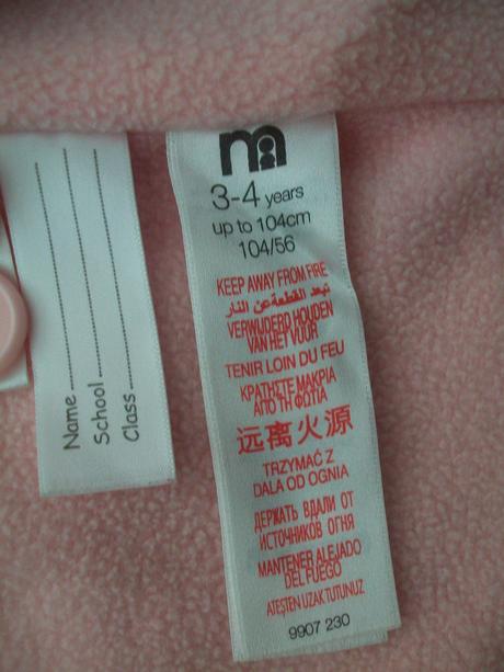 Zatepleny kabatik s flisom, 104