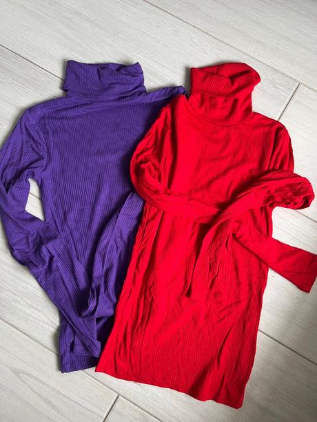 2x rolák červený a fialový zn. amisu xxs/xs, amisu,xs