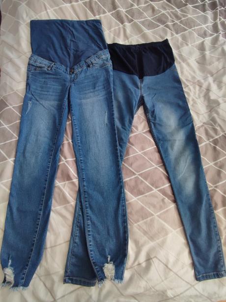 Tehotenské rifle, bonprix,38