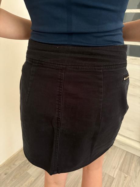 Rifľová sukňa h&m, h&m,m