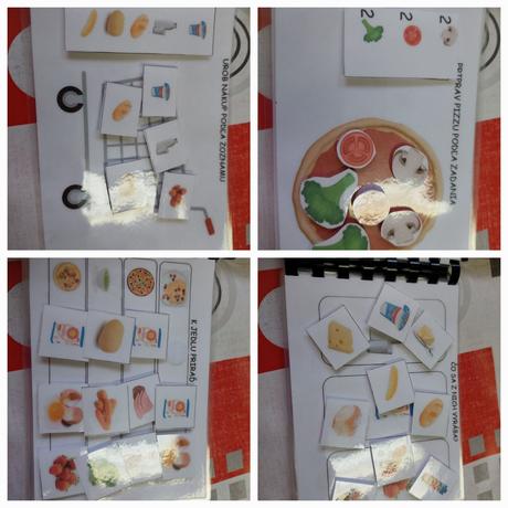 Mini activity book potraviny, 