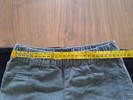 Nenosene dievcenske mencestraky v. 134, 2ks, h&m,134