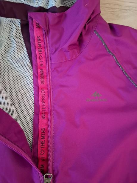 Nepremokavá bunda quechua, veľ. 143-150 (12 rokov), quechua,146