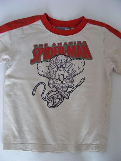 Tričko spiderman zn. h&m - 98/104, h&m,98