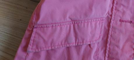 Podšitý prechodný kabátik - bundička, aj do dažďa, 110