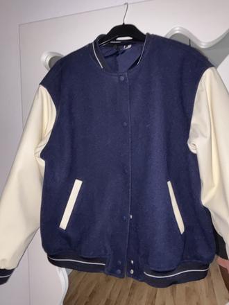 Koženková bomberka h&m m/l, h&m,m
