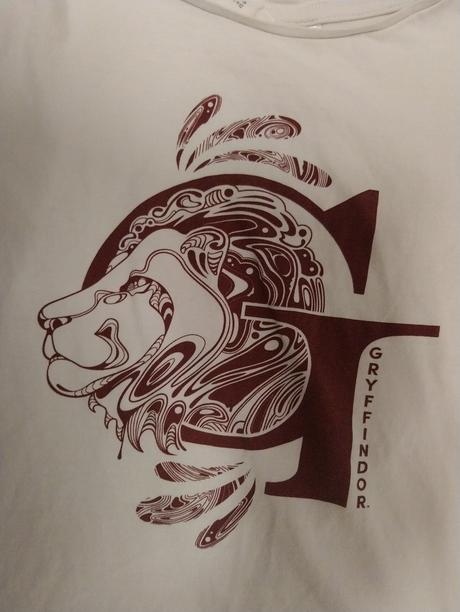 Biele tričko s motívom harry potter, h&m, 146-152, h&m,146