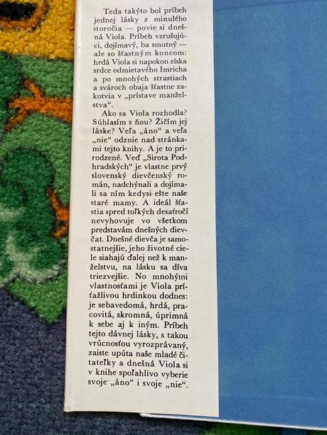 Terézia vansová - sirota podhradských,