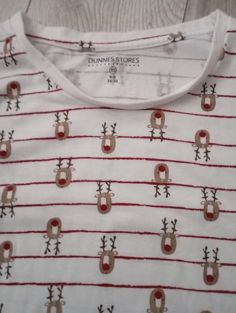 Vianočný vrch pyžamá, xs