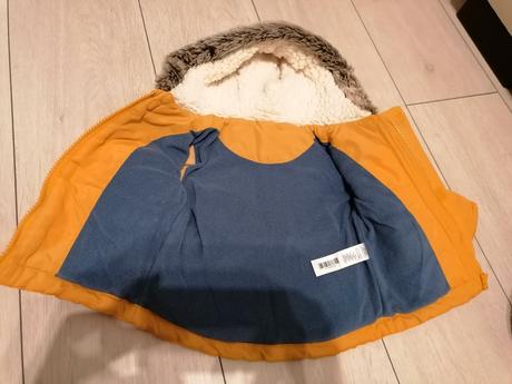 Okrová bunda nutmeg č. 62/68, nutmeg,62