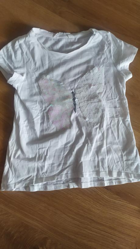 9. balíček triciek 134/140, h&m,134
