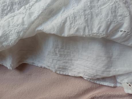 +darček - nádherné biele šaty s madeirou, primark,42