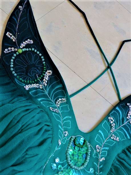 Mušelínové luxusné tielko, m