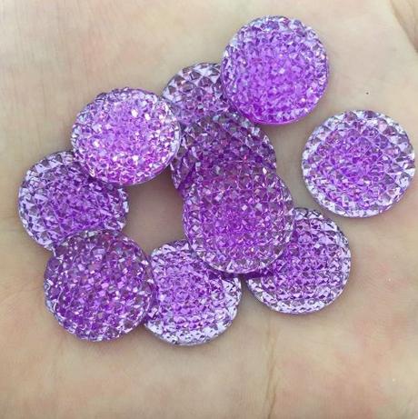 Krištáľ 02 fialový - skladom, nd-30,