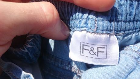 Tenke riflove kratasy 12-18m, f&f,74