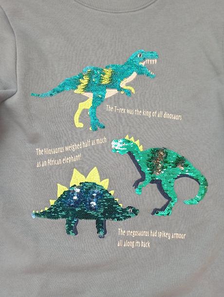 Zateplená mikina dino h&m úplne nová, h&m,146