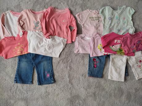 Balík pre dievčatko 9-12m, 68–80