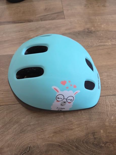 Detská cyklistická prilba fun lama, 48-52 cm,