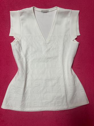 Tričková vesta krémová biela zn. magenta, m