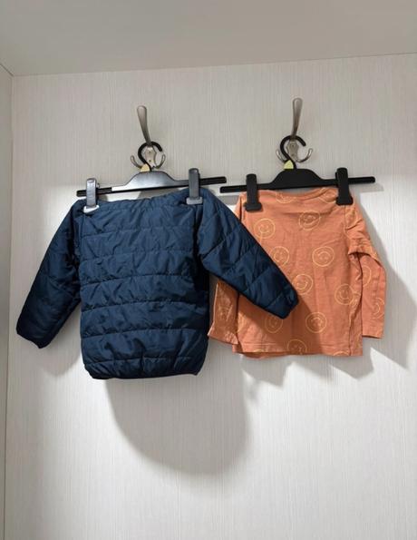 Chlapčenská bunda a tričko, pepco,92