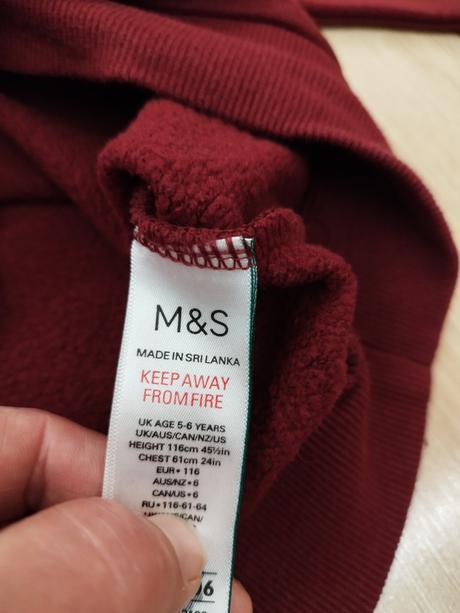 Mikina, marks & spencer,116