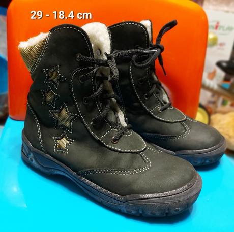 Zimné topánky kožené 29 -vd 18.4 cm, 29