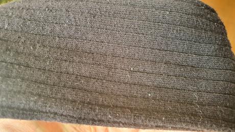 Čierne vrúbkované pančušky, zara,122