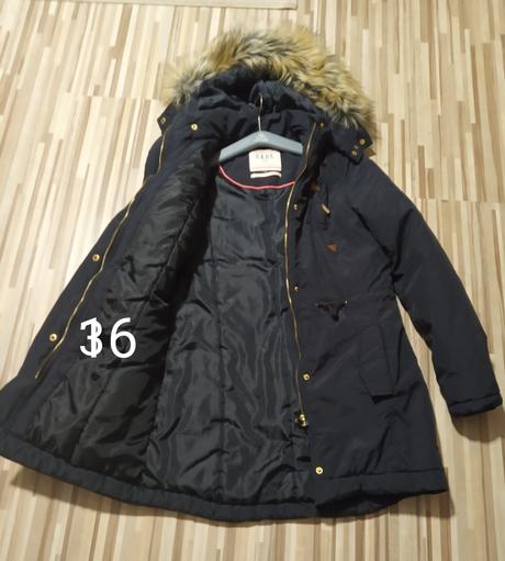 Zimny teplučký kabátik 36, 36