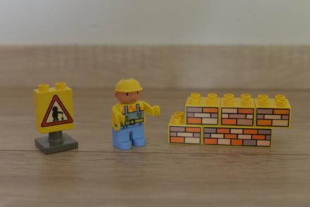 Lego duplo bořek stavitel,